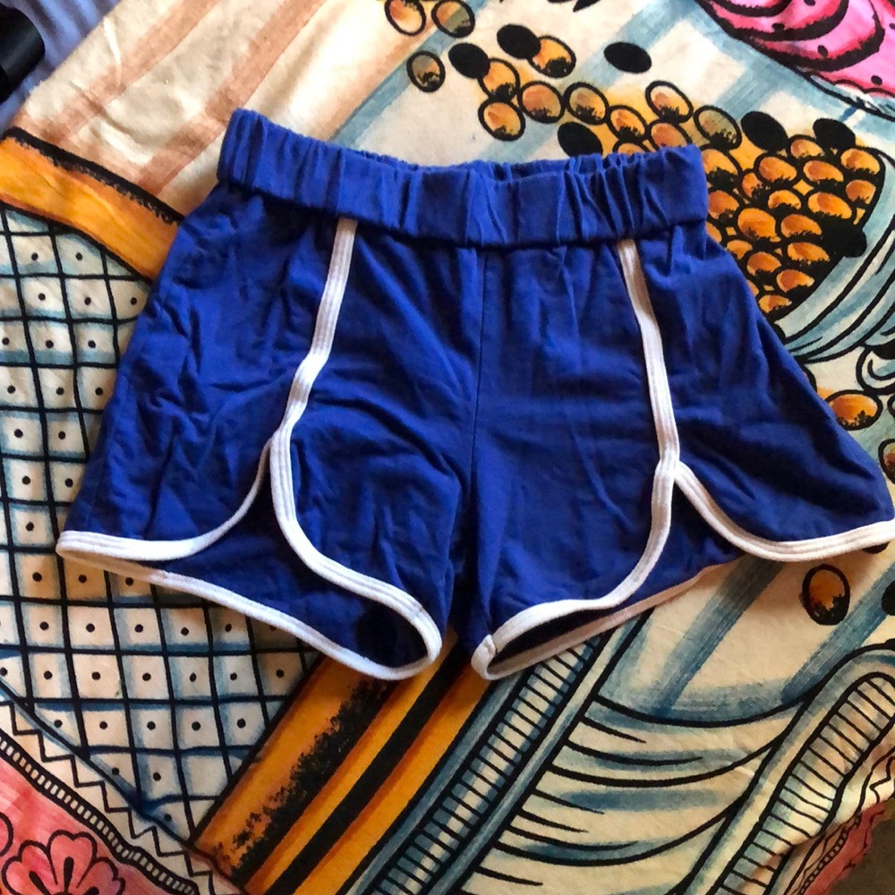 Adorable Retro Dolphin Shorts by Camp Collection Size Medium.